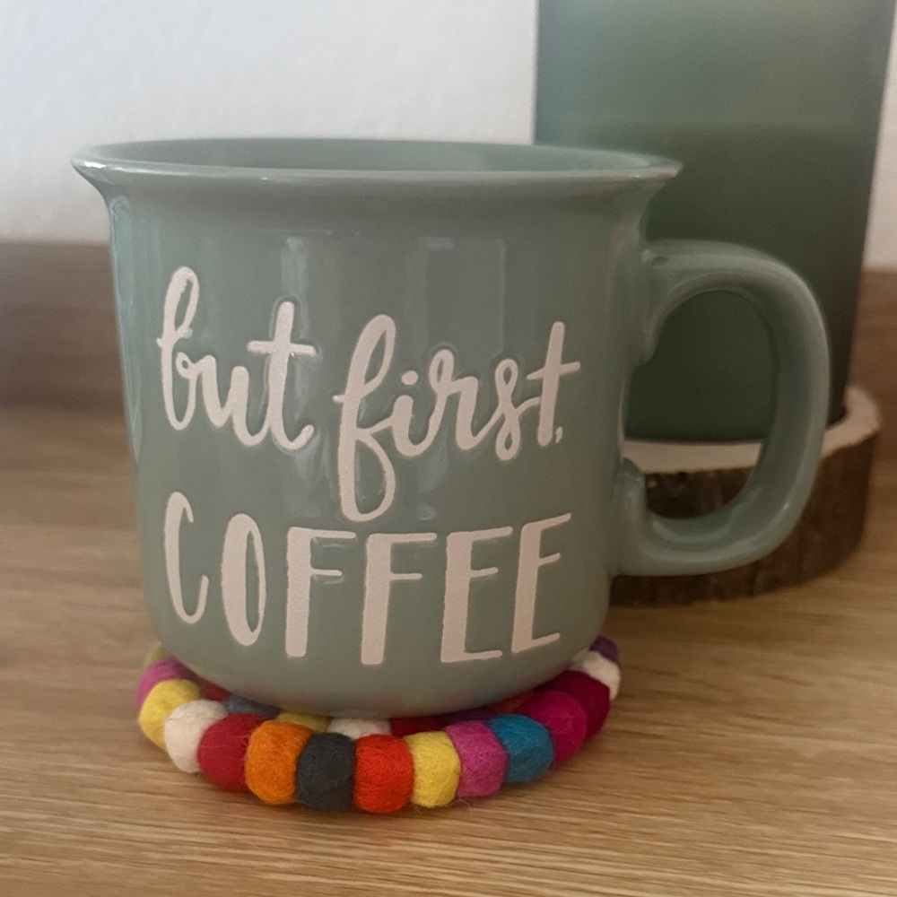 Handmade Wool Coasters [2 pack] - Picture 3 of 3